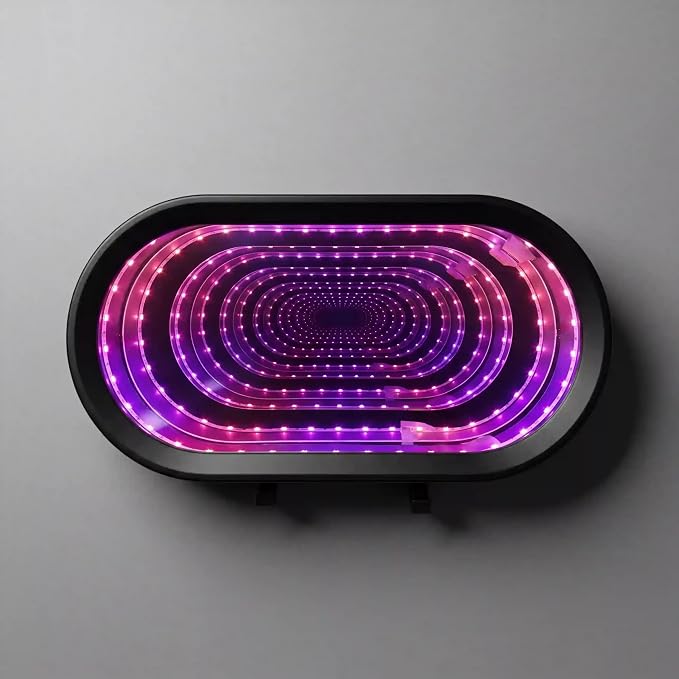 Infinity LED Garage Key Holder for Wall (Bike Not Included)