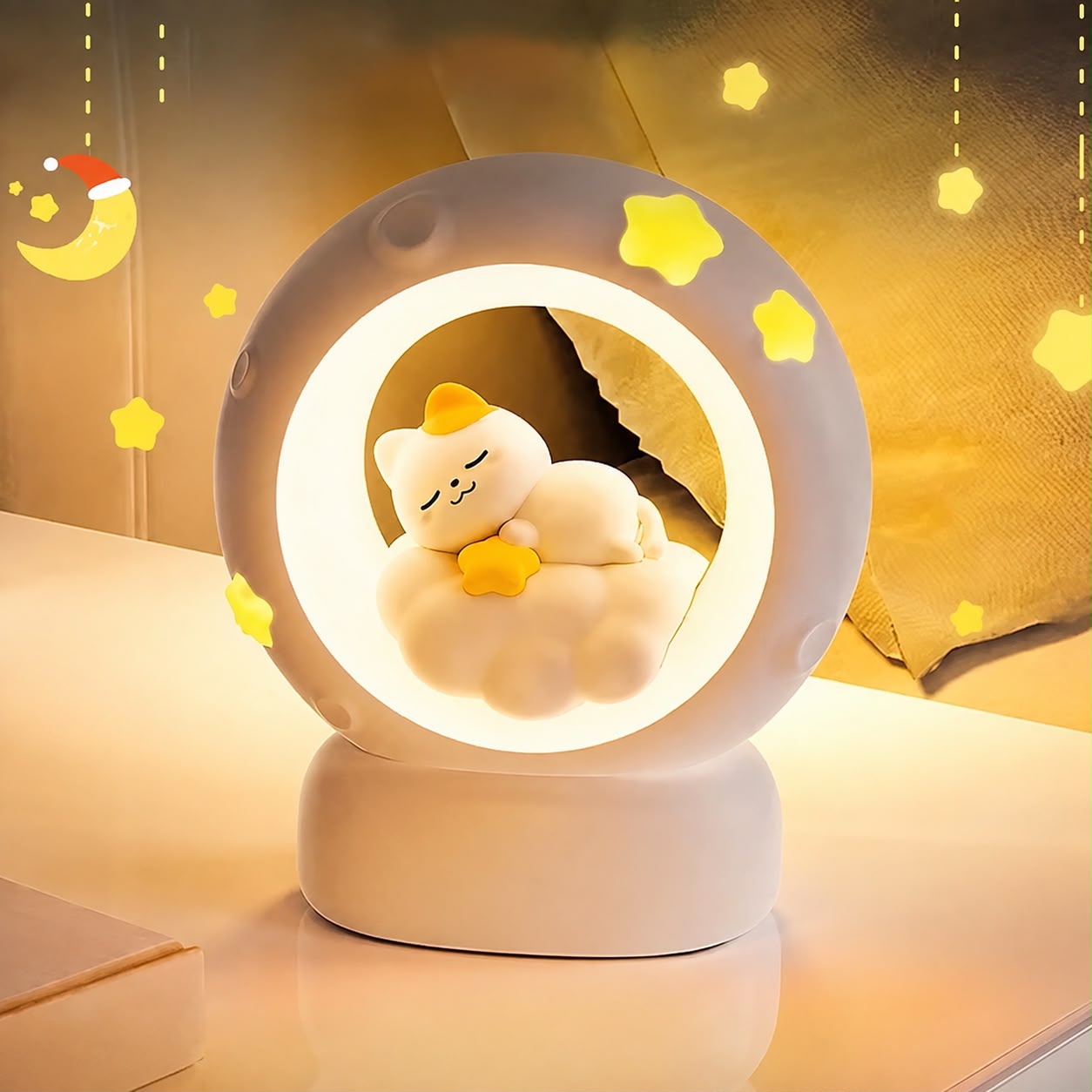 Moon Night Lamp Rechargeable