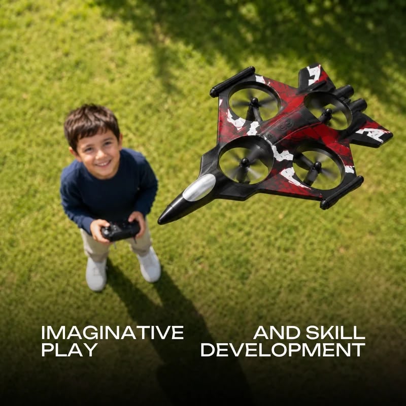 Sky Fighter Drone - Premium RC Flying Toy